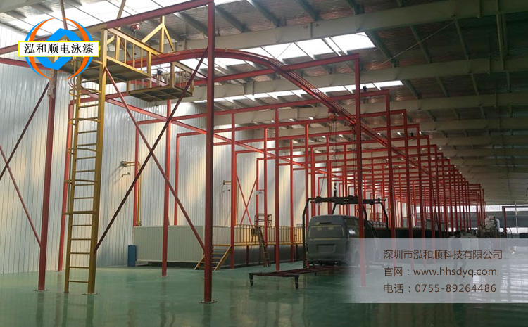 吊葫蘆半自動電泳生產線